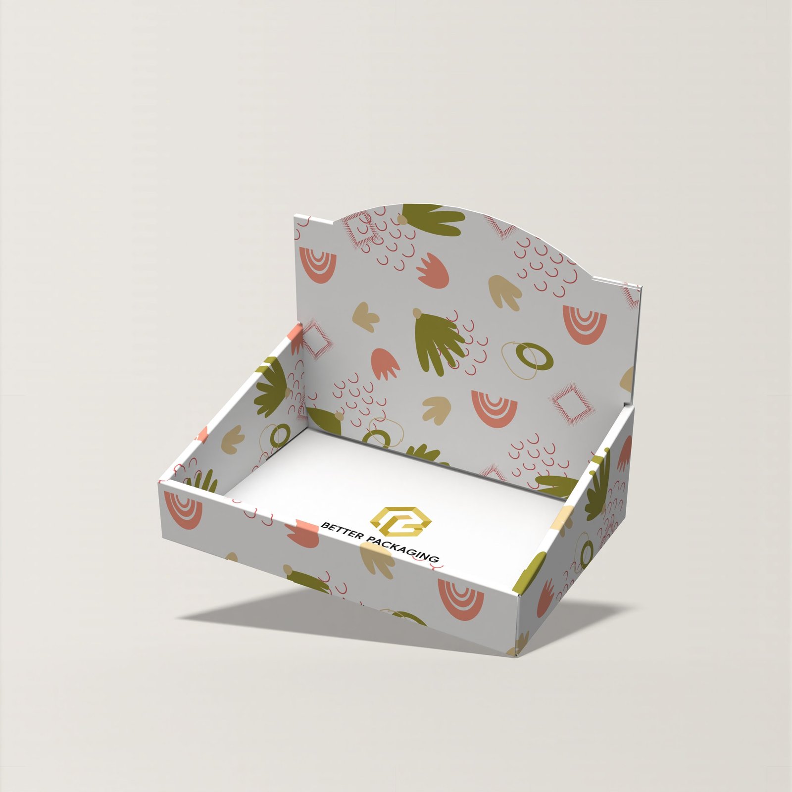 White Cardboard Display Box