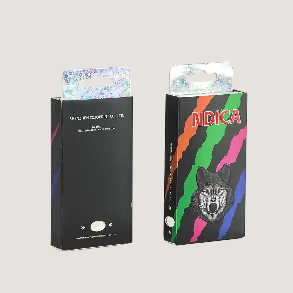 CBD silver cardboard box