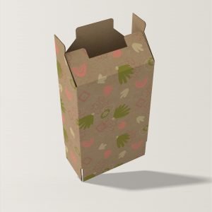Kraft paper corrugated box