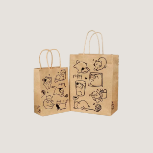 burger and sandwich takeout bag