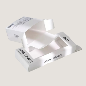 cardboard charger box