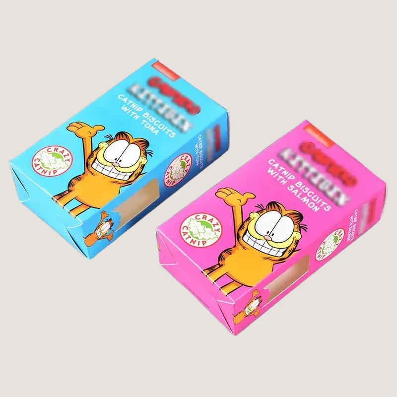 cat food box with window