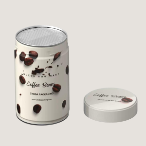 coffee bean tin can