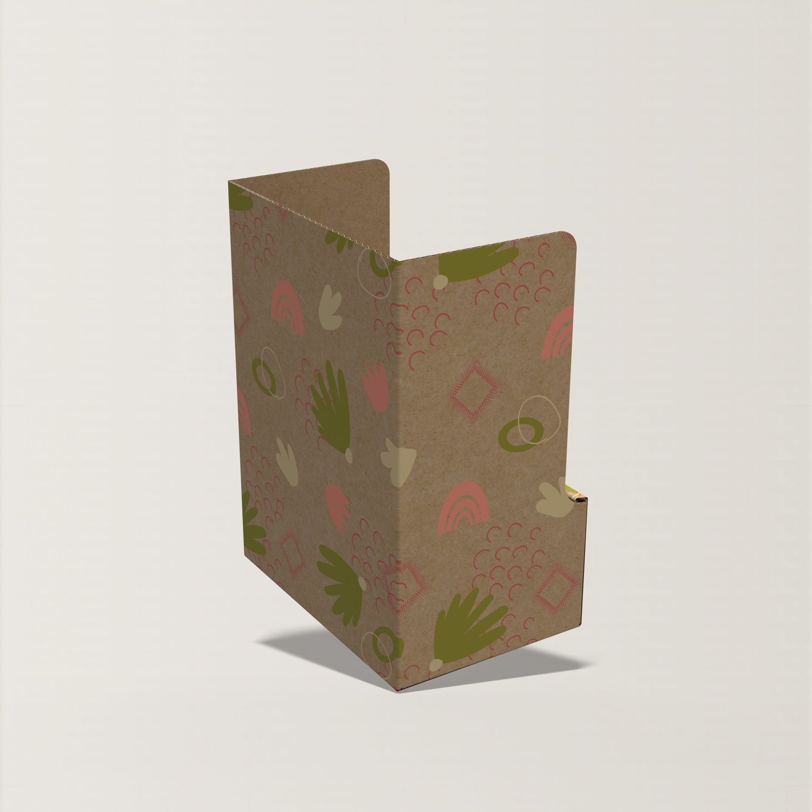 corrugated display box