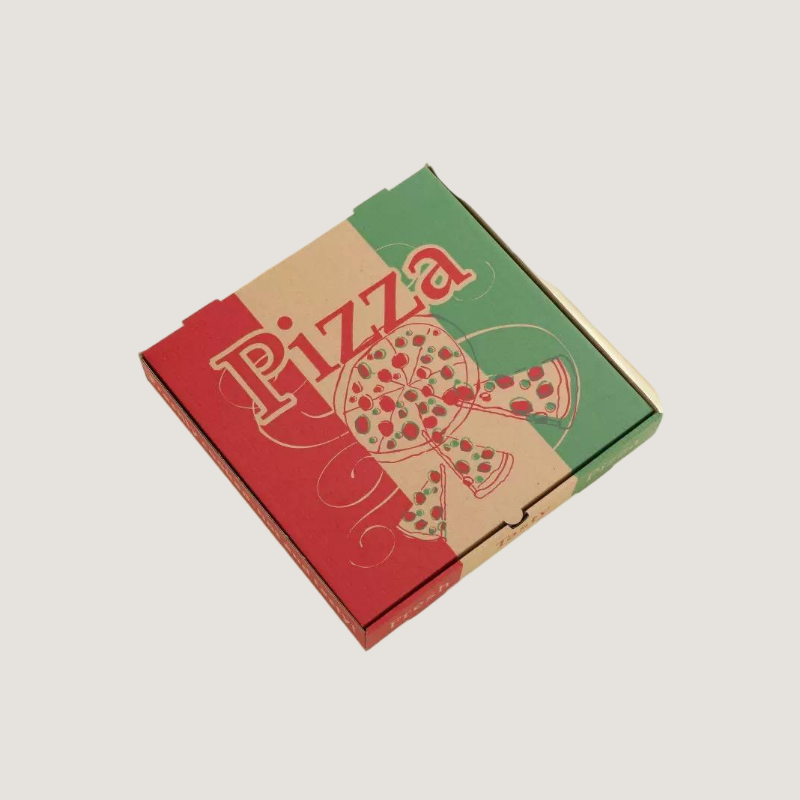 corrugated pizza box