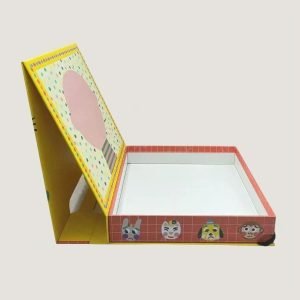 corrugated toy box with handle
