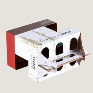 custom printed bottled beverage box