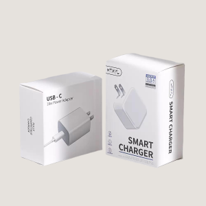 custom printed charger packaging box
