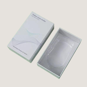 custom printed mouse box with plastic insert