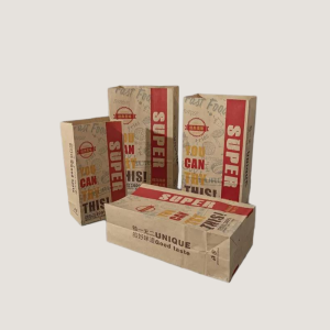 kraft paper takeout bag