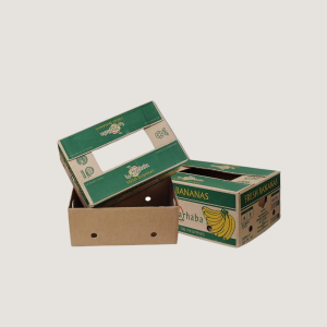 organic fruit and vegetable shipping box