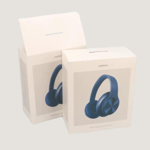 over-ear headphone packaging box