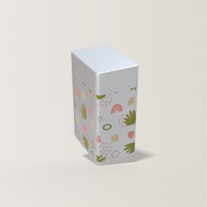 rectangular tea tin