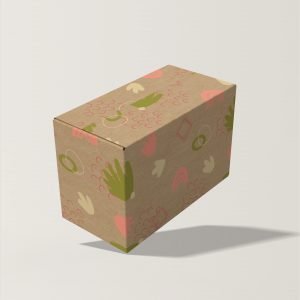 recyclable cardboard box