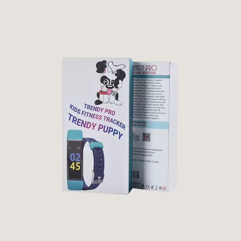 rigid cardboard watch box with insert