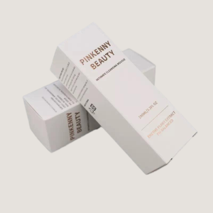 rigid paperboard lotion packaging