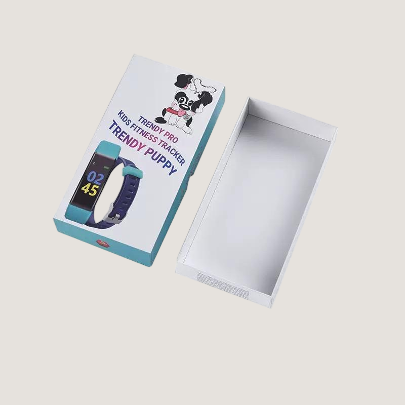 two-piece lid watch box