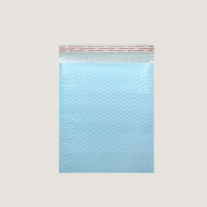 Bubble bags blue