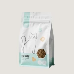 Premium cat food flexible packaging bag