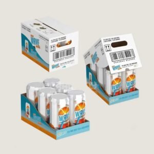 Retail-ready drink display box