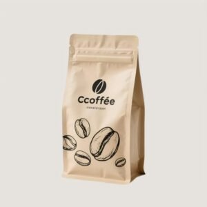 Stand-up quad seal bag for specialty coffee