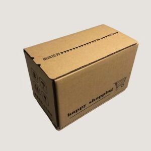 Eco-friendly shipping boxes made from recyclable kraft paper